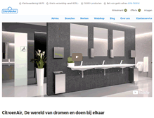 Tablet Screenshot of citroenair.nl